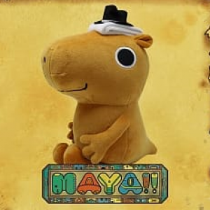 【23】MAYA迷走水豚娃娃