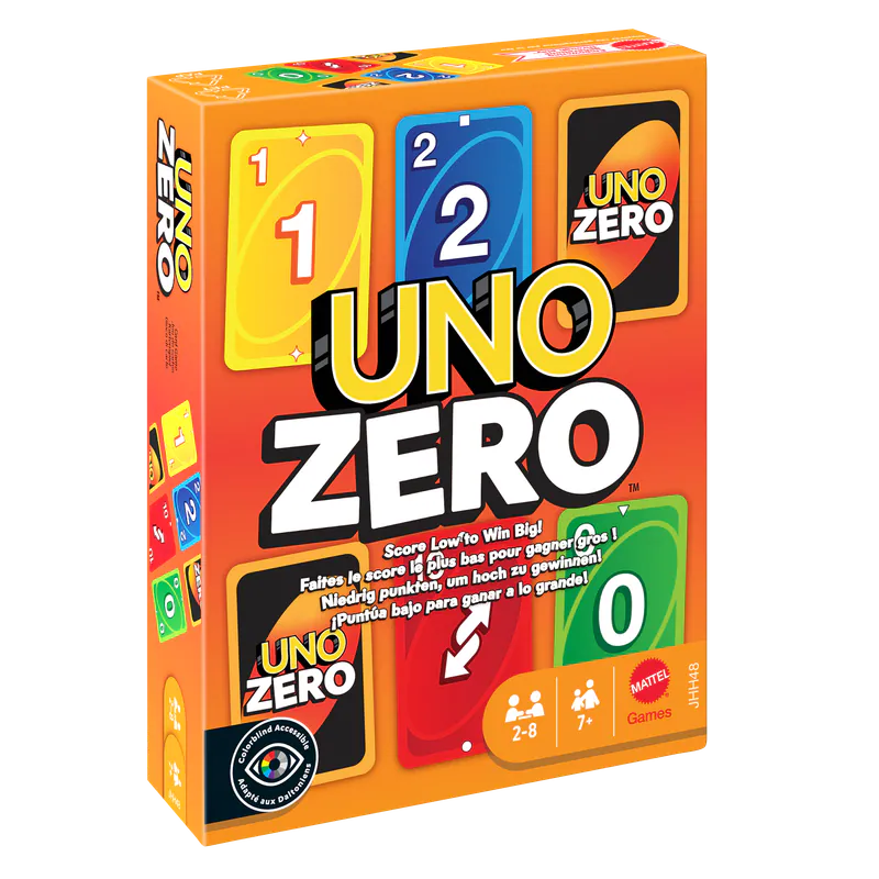 【11】UNO卡牌遊戲:零(英文版)
