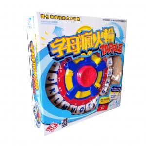 【K1】字母瘋火輪 (紙盒較軟易輕微壓痕)(6月到貨
