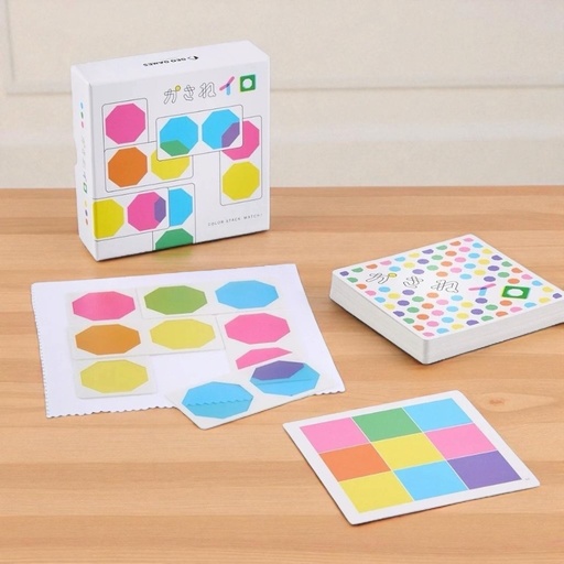 【09】(白) 色彩疊疊_日文版內附繁中說明書